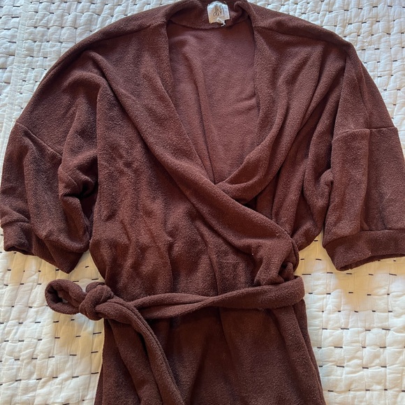 Anthropologie Wrap Mini Dress - Picture 5 of 8